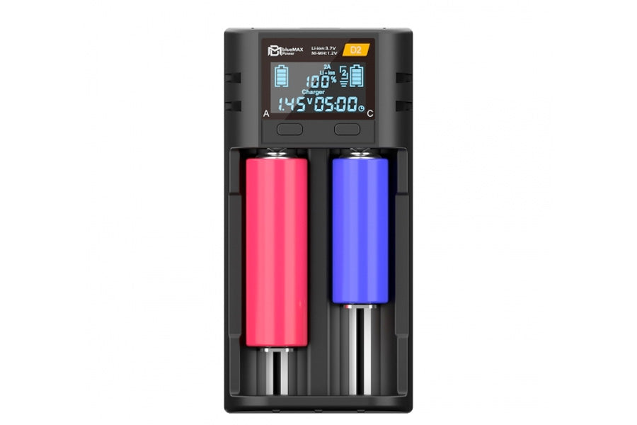 D2 LCD Intelligent Charger with screen