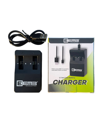 Li-Ion Rechargeable Coin Battery Charger