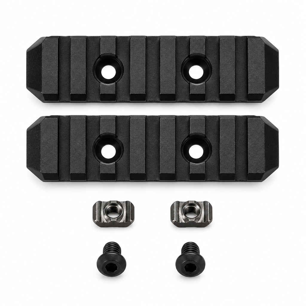 CNC M-LOK Rail - 68-128mm Black