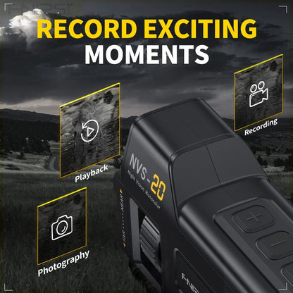 NVS-20 4K HD Monocular Night Vision Device Infrared 6x Digital Zoom